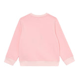 Stella Mccartney Felpa Chiusa Girocollo tinta unita con Stampe Rosa per Neonata TX4100 ROSA STELLA McCARTNEY 
