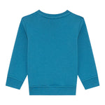 Stella Mccartney Felpa Chiusa Girocollo Tnta Unita con Stampa Azzurro per Neonato TX4520N AZZURRO STELLA McCARTNEY 