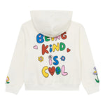 Stella Mccartney Felpa con Zip E Cappuccio tinta unita Panna per Bambina TX4A40 PANNA STELLA McCARTNEY 