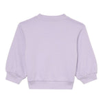 Stella Mccartney Felpa Chiusa Girocollo tinta unita con Stampe Lilla per Bambina TX4A60 LILLA STELLA McCARTNEY 