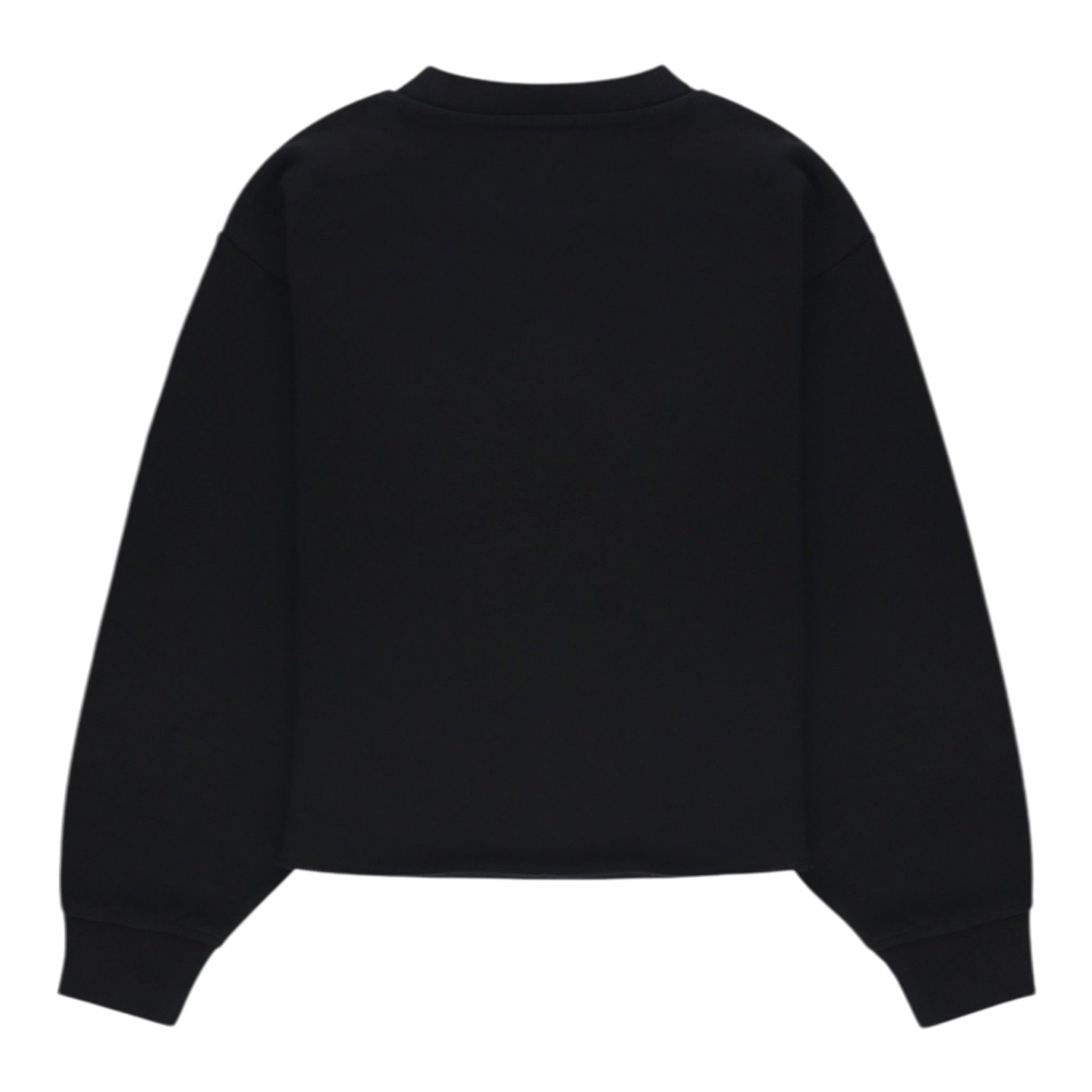 Stella Mccartney Felpa Chiusa Girocollo tinta unita con Stampa Nero per Bambina TX4C50 NERO STELLA McCARTNEY 