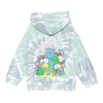 Stella Mccartney Felpa con Zip E Cappuccio Stampa Fantasia Verde per Bambino TX4P90 VERDE STELLA McCARTNEY 