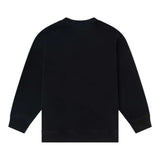 Stella Mccartney Felpa Chiusa Girocollo tinta unita con Stampa Nero per Bambino TX4R70 NERO STELLA McCARTNEY 