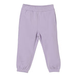 Stella Mccartney Pantalone Tuta tinta unita con Logo Lilla per Bambina TX6A80 LILLA STELLA McCARTNEY 