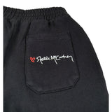 Stella Mccartney Pantalone Tuta tinta unita con Logo Nero per Bambina TX6D00 NERO STELLA McCARTNEY 