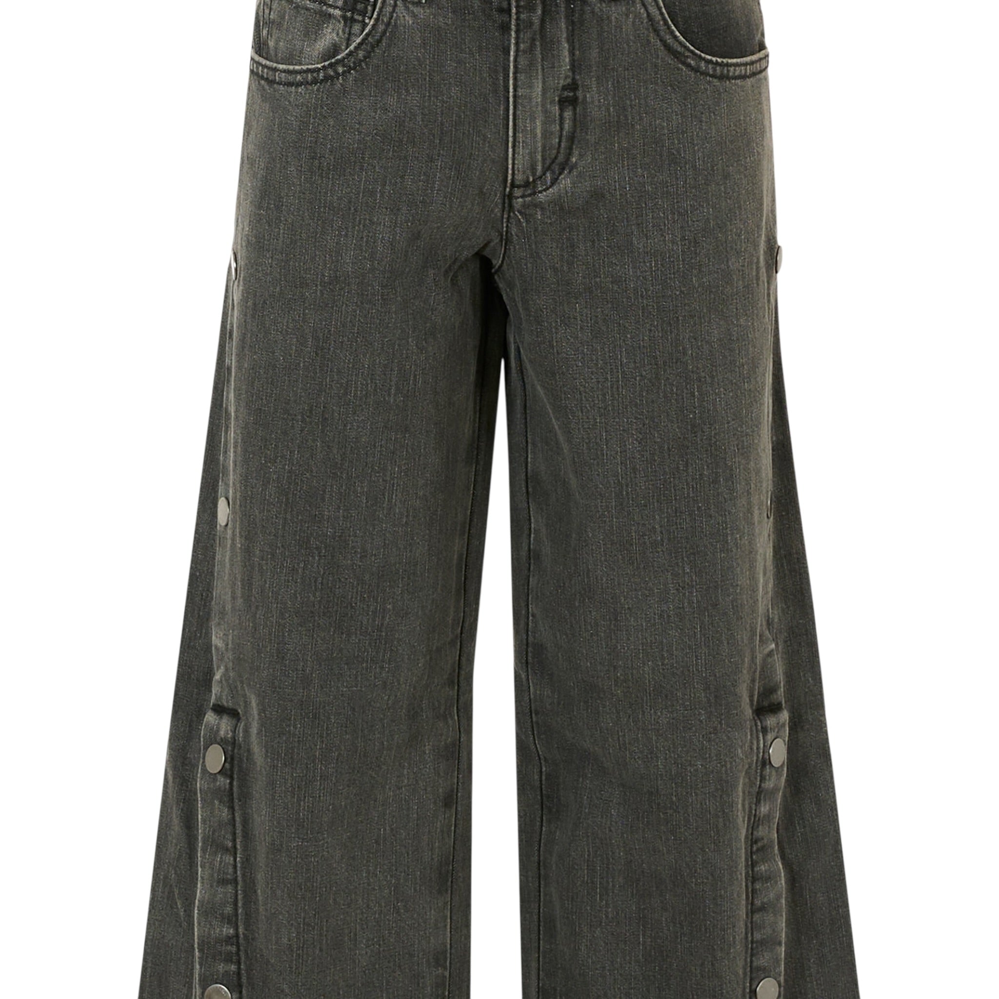 Stella Mccartney Jeans tinta unita Modello Palazzo Nero per Bambina TX6D40X NERO STELLA McCARTNEY 
