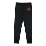 Stella Mccartney Leggins tinta unita con Logo Nero per Bambina TX6E40 NERO STELLA McCARTNEY 