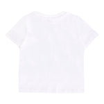 Stella Mccartney T-Shirt Girocollo tinta unita con Stampa Bianco per Neonato TX8521N BIANCO STELLA McCARTNEY 
