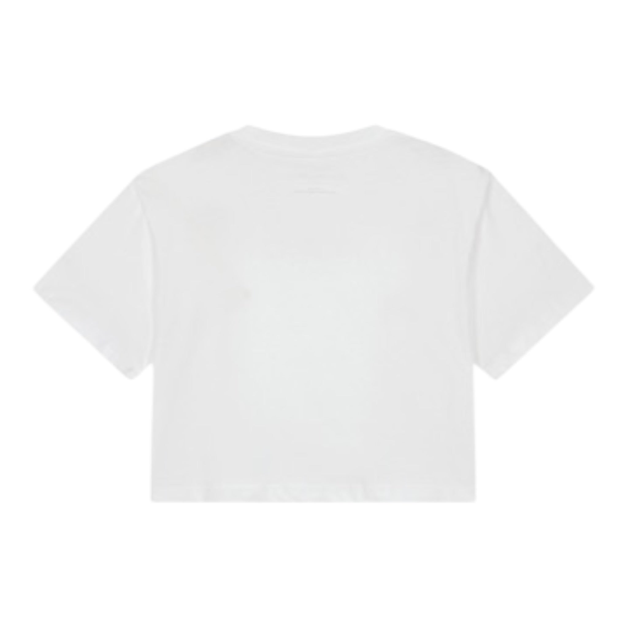 Stella Mccartney T-Shirt Girocollo tinta unita con Stampa Logo Bianco per Bambina TX8C51 BIANCO STELLA McCARTNEY 