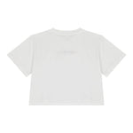 Stella Mccartney T-Shirt Girocollo tinta unita con Stampa Logo Bianco per Bambina TX8C51X BIANCO STELLA McCARTNEY 