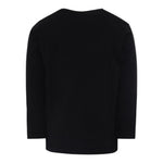 Stella Mccartney Shirt Girocollo tinta unita con Stampa Nero per Bambino TX8Q70 NERO STELLA McCARTNEY 