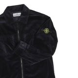 Stone Island Camicia tinta unita con Zip Blu per Bambino K2S161200003 BLU STONE ISLAND 