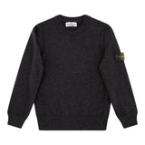 Stone Island Maglia tinta unita Girocollo Nero per Bambino K2S165100007 NERO STONE ISLAND 