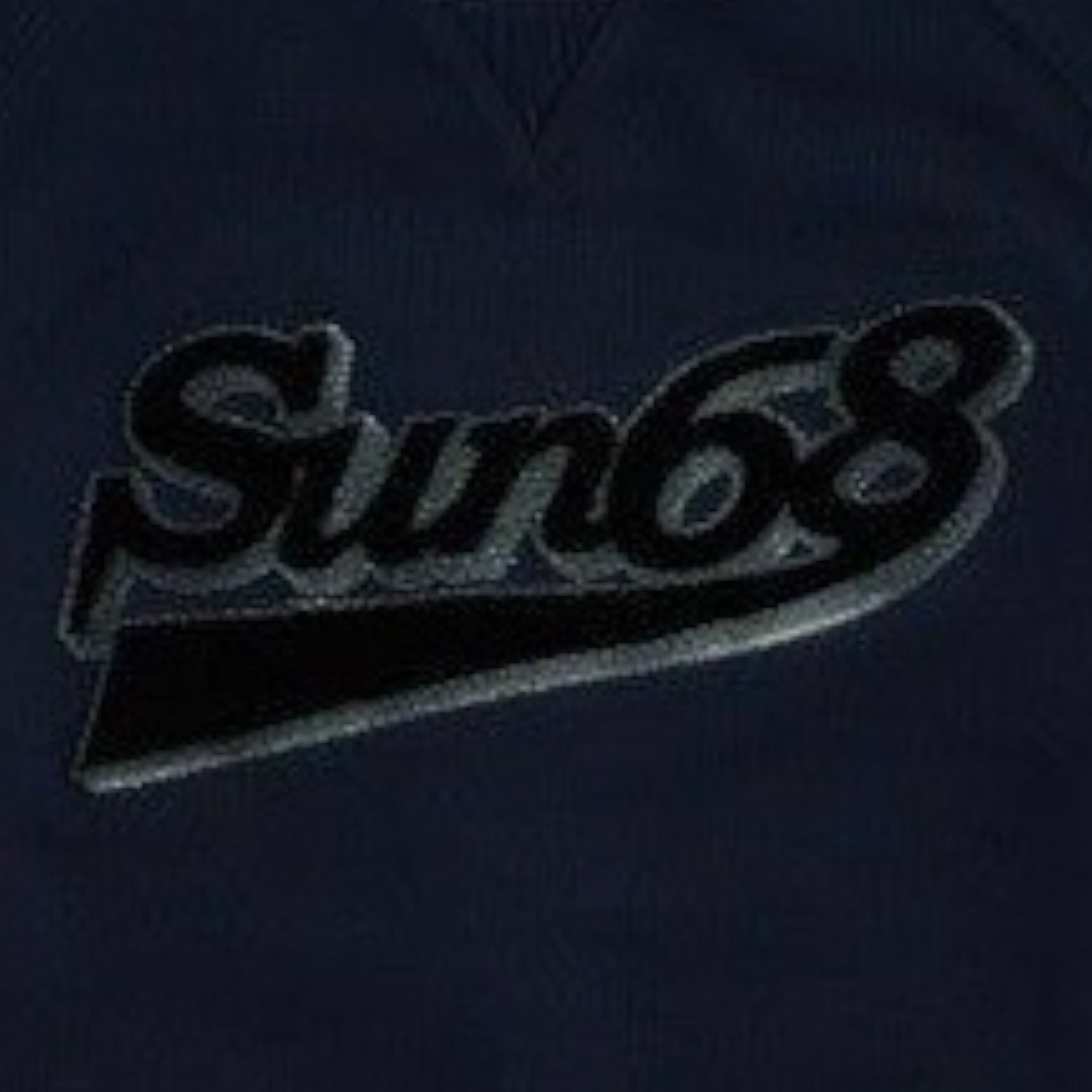 Sun68 Felpa Girocollo tinta unita con Stampa Blu per Bambino F40311 BLU SUN68 