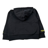 Sun68 Felpa Xon Zip E Cappuccio tinta unita Nero per Bambino F45323 NERO SUN68 