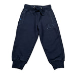 Sun68 Pantalone Tuta Tinta Uita con Logo Blu per Bambino F45352 BLU SUN68 