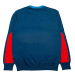Sun68 Maglia tinta unita Girocollo Petrolio per Bambino K44330 PETROLIO SUN68 