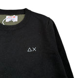 Sun68 Maglia Girocollo tinta unita Nero per Bambino K45343 NERO SUN68 