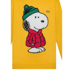 Sun68 Maglia Girocollo tinta unita con Stampa Giallo per Bambino K453522 GIALLO SUN68 