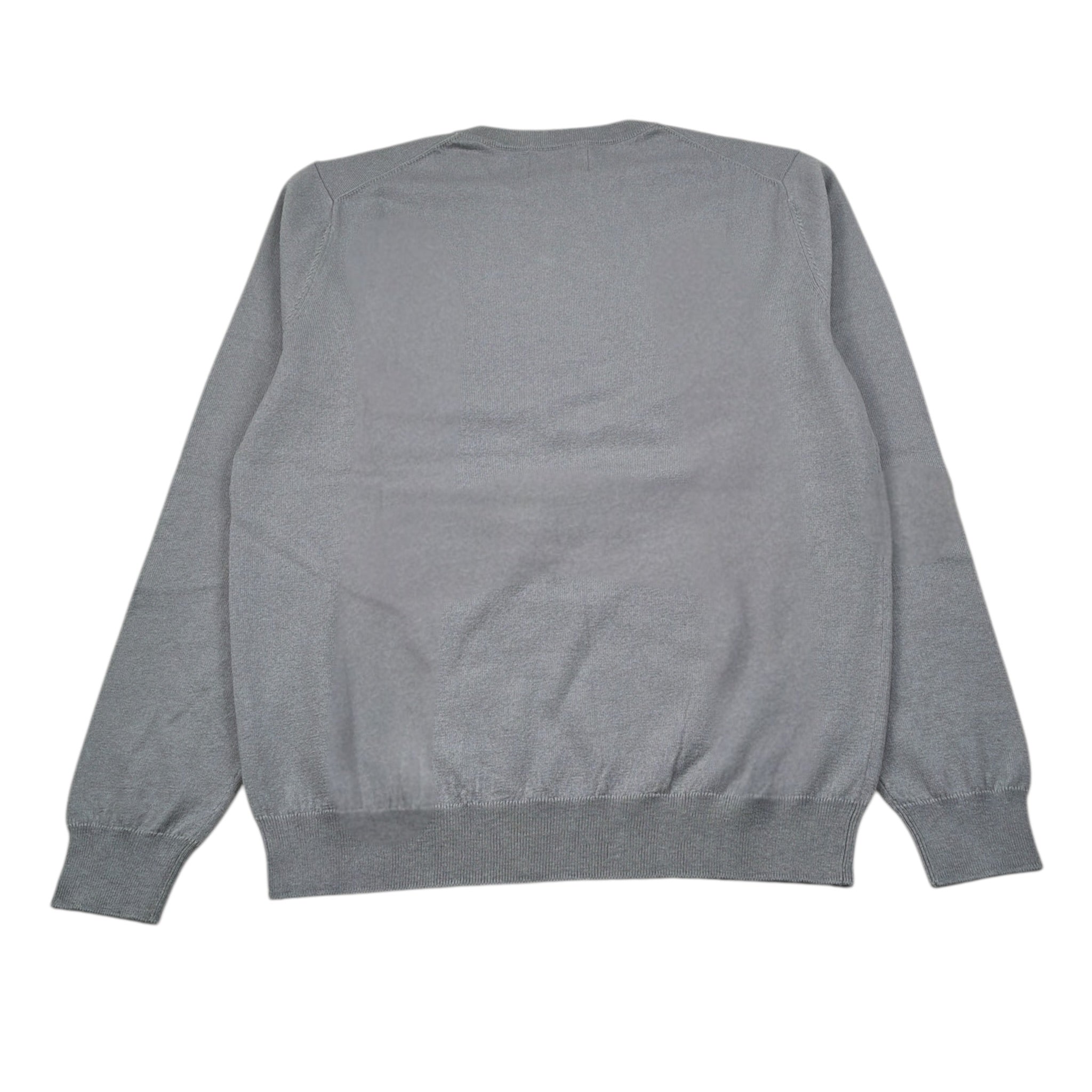 Sun68 Maglia Girocollo tinta unita con Ricamo Snoopy Grigio per Bambino K45352 GRIGIO SUN68 