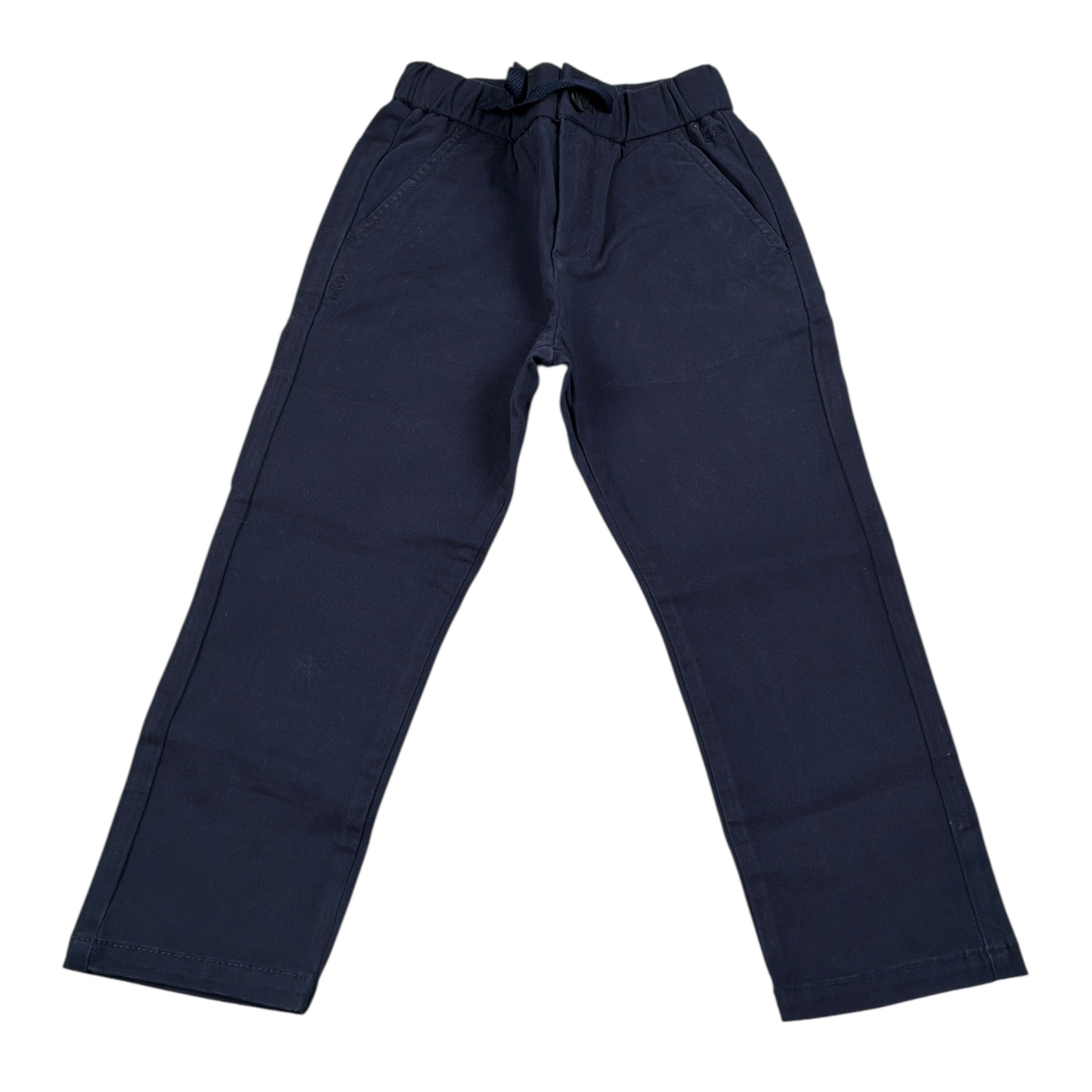 Sun68 Pantalone tinta unita con Elastico In Vita Blu per Bambino P45302 BLU SUN68 