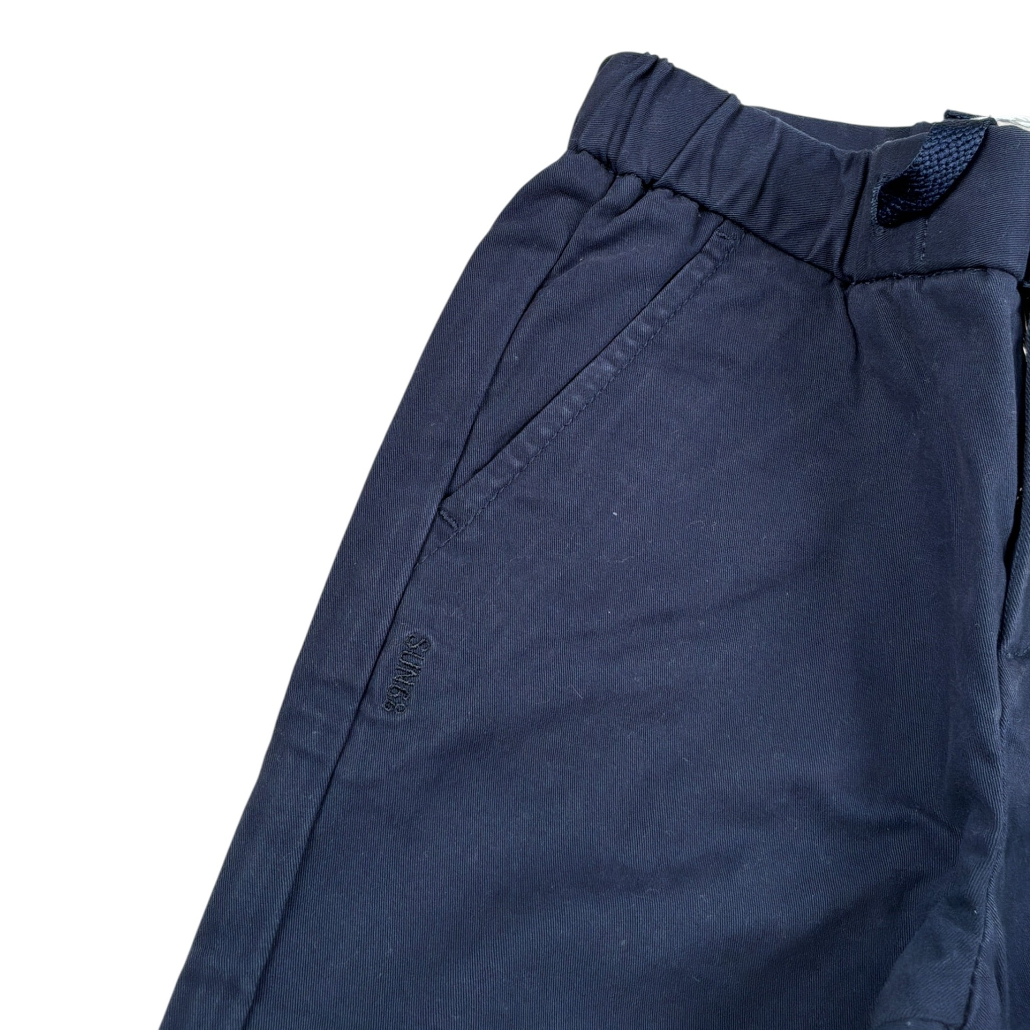 Sun68 Pantalone tinta unita con Elastico In Vita Blu per Bambino P45302 BLU SUN68 