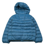 Sun68 Giubbino tinta unita con Zip E Cappuccio Blu per Neonato R45301 BLU SUN68 