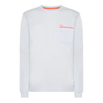 Sun68 Shirt Girocollo tinta unita Bianco per Bambino T41317 BIANCO SUN68 