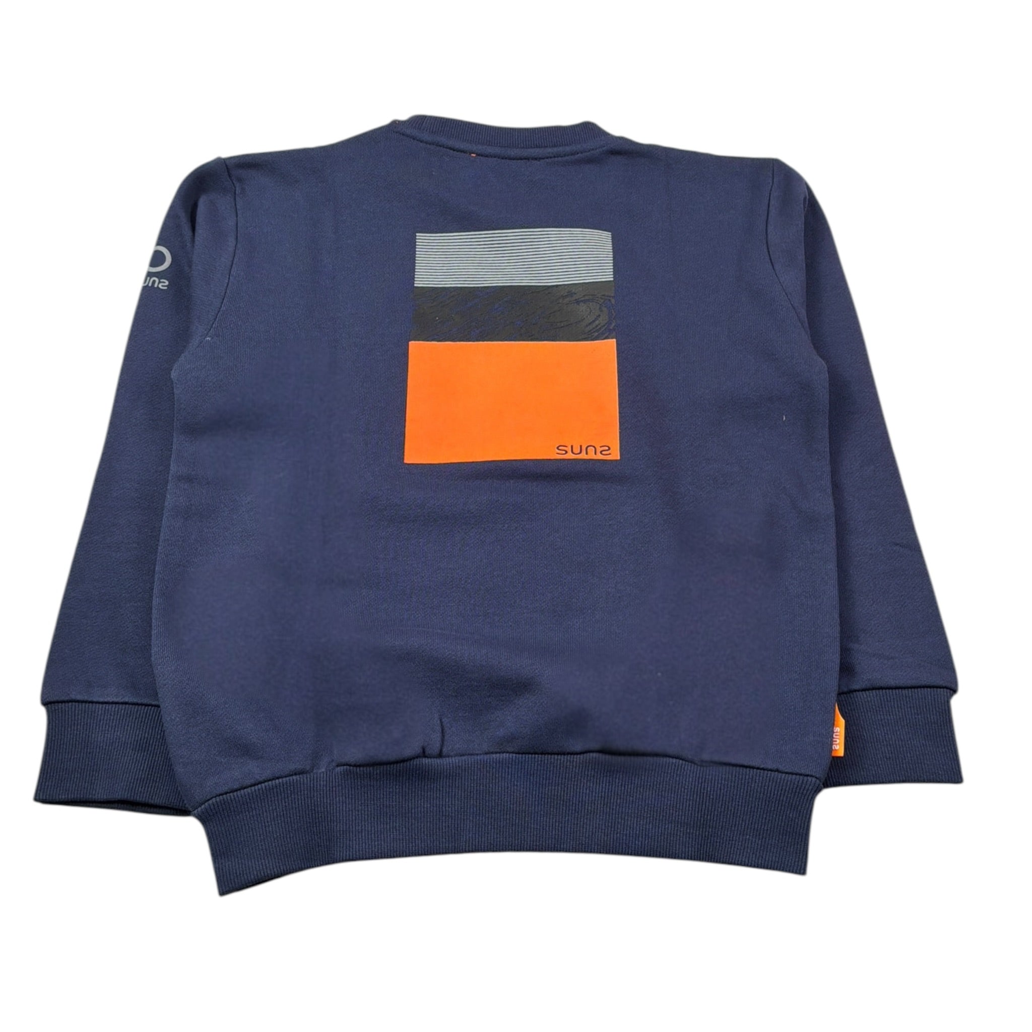 Suns Completo 2 Pezzi Felpa-Pantalone tinta unita Blu per Bambino COMS6304UB BLU SUNS 