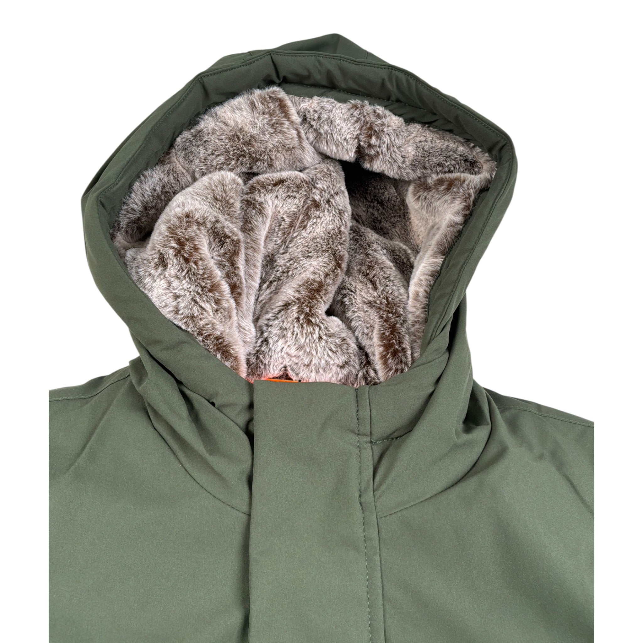 Suns Giubbino tinta unita con Cappuccio Verde per Bambino GBS5346U VERDE SUNS 