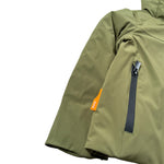 Suns Giubbino tinta unita con Cappuccio Verde per Bambino GBS603U VERDE SUNS 