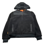 Suns Giubbino Teddy tinta unita con Cappuccio Nero per Bambino GBS6306U NERO SUNS 