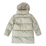 Suns Giubbino tinta unita con Cappuccio Beige per Bambina GBS63070 BEIGE SUNS 
