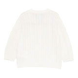Tartine Et Chocolat Cardigan tinta unita Panna per Bambino CB18001 PANNA TARTINE ET CHOCOLAT 