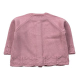 Tartine Et Chocolat Cardigan tinta unita con Ricami Rosa per Neonata CB18101 ROSA TARTINE ET CHOCOLAT 