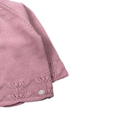 Tartine Et Chocolat Cardigan tinta unita con Ricami Rosa per Neonata CB18101 ROSA TARTINE ET CHOCOLAT 