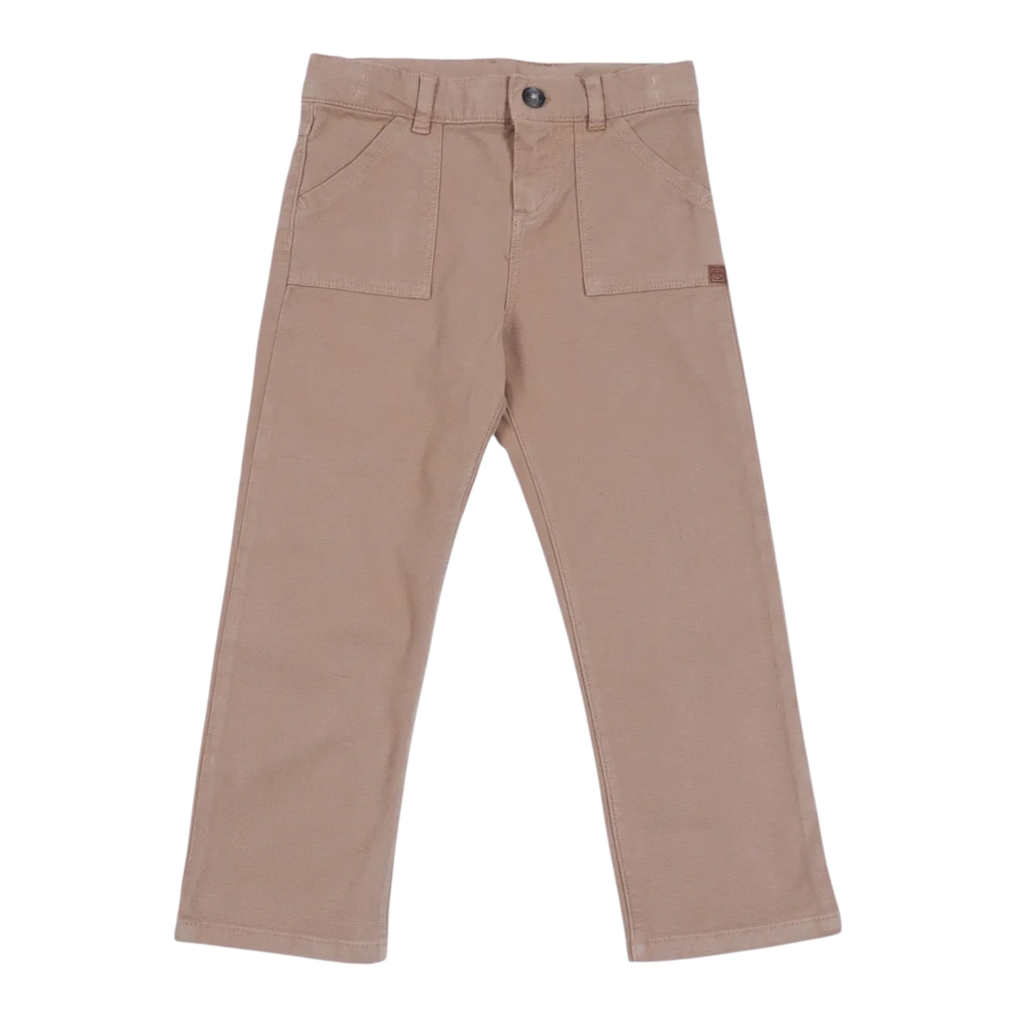 Tartine Et Chocolat Pantalone tinta unita con Girovita Regolabile Beige per Bambino CB22111J BEIGE TARTINE ET CHOCOLAT 