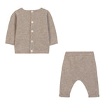 Tartine Et Chocolat Completo 2 Pezzi Maglia-Pantalone tinta unita Beige per Neonato CB36040 BEIGE TARTINE ET CHOCOLAT 
