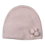 Tartine Et Chocolat Cappello Tinta Uita con Applicazioni Rosa per Neonata TZ90010 ROSA TARTINE ET CHOCOLAT 