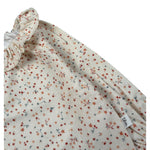 Teddy E Minou Camicia tinta unita con Stampa Fiori Beige per Neonata A25TCL0003C4147 BEIGE TEDDY E MINOU 
