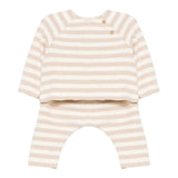 Teddy E Minou Completo 2 Pezzi Shirt-Pantalone Beige per Neonato A25TDF0003M1091 BEIGE TEDDY E MINOU 
