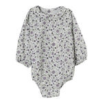 Teddy E Minou Body Camicia Manica Lunga Stampa Fantasia Bianco per Neonata A25TMB0001C000 BIANCO TEDDY E MINOU 