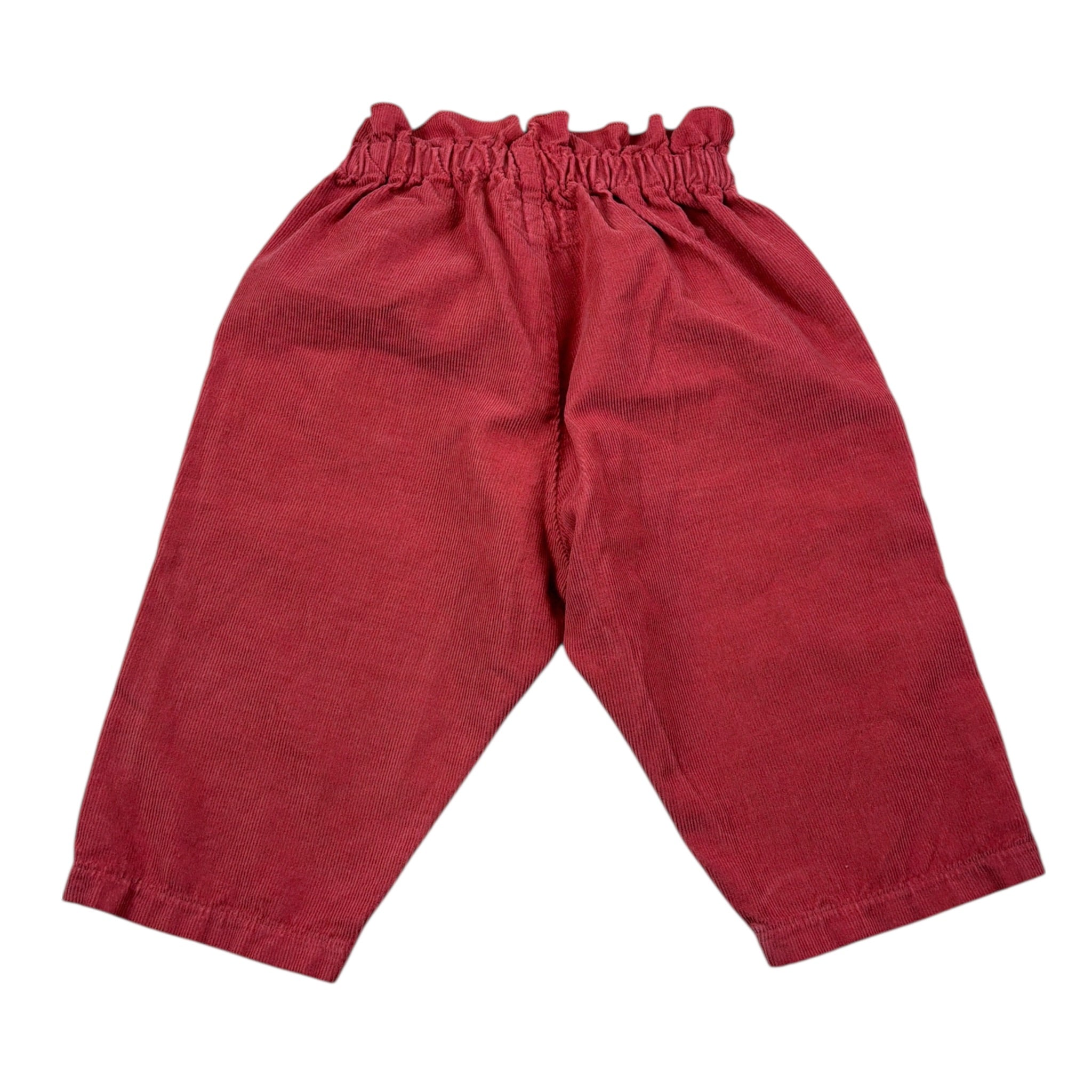 Teddy E Minou Pantalone tinta unita con Elastico In Vita Terra per Neonata A25TPL0002V6024 TERRA TEDDY E MINOU 
