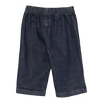 Teddy E Minou Jeans tinta unita con Elastico In Vita Blu per Neonato A25TPL0003J0026 BLU TEDDY E MINOU 