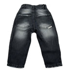 The Brothers Jeans tinta unita con Girovita Regolabile Nero per Neonato TK030N NERO THE BROTHERS 