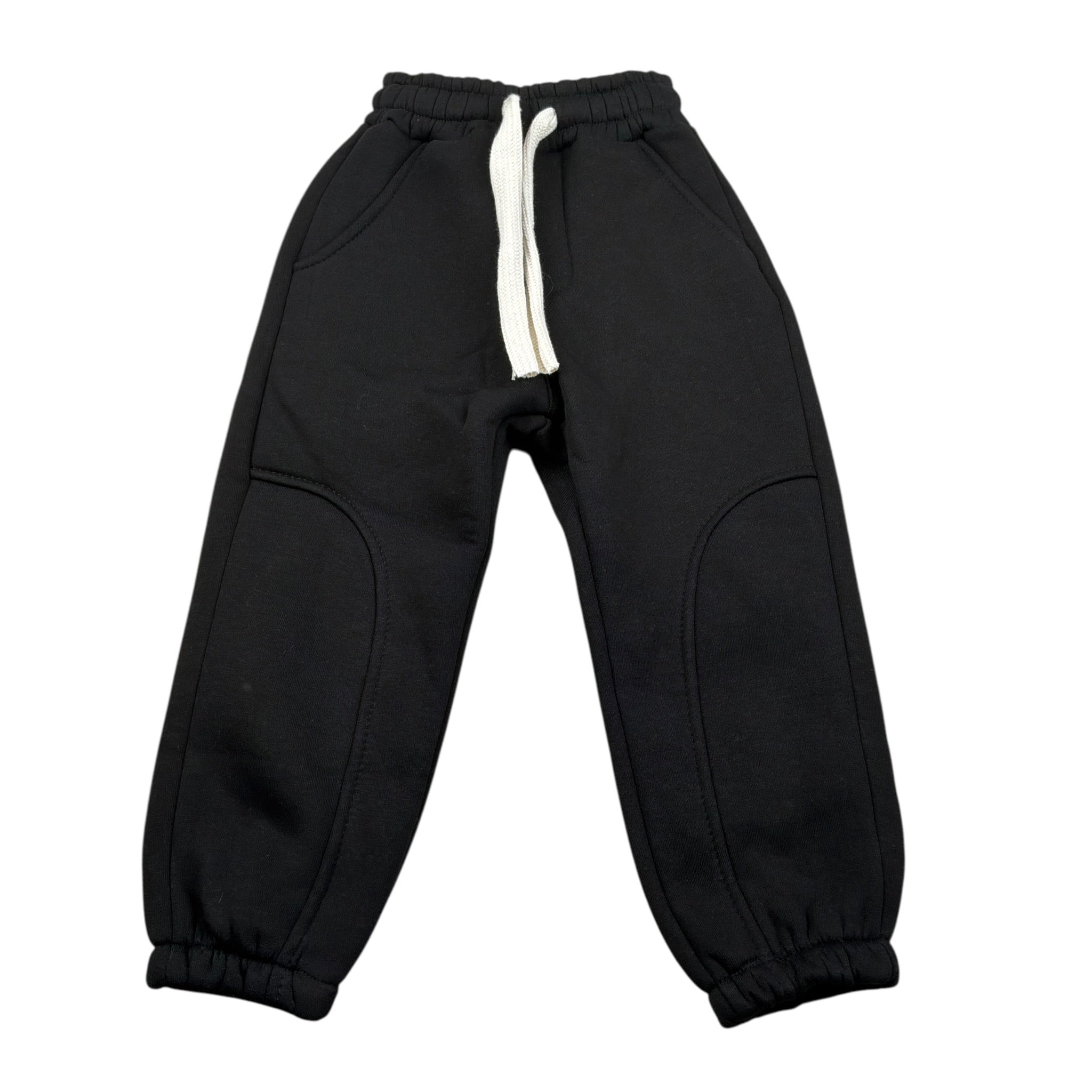 The Brothers Completo 2 Pezzi Felpa-Pantalone tinta unita Nero per Neonato TK060 NERO THE BROTHERS 