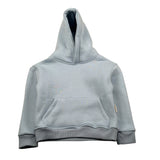 The Brothers Felpa Chiusa con Cappuccio tinta unita Azzurro per Neonato TK062N AZZURRO THE BROTHERS 