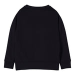 The Marc Jacobs Felpa Chiusa Girocollo tinta unita con Logo Blu per Bambino EB000301J BLU THE MARC JACOBS 