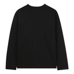 The Marc Jacobs Shirt Girocollo tinta unita con Stampa Nero per Bambino W60619J NERO THE MARC JACOBS 