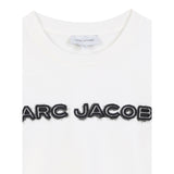 The Marc Jacobs T-Shirt Girocollo tinta unita con Logo Bianco per Neonato W60644 BIANCO THE MARC JACOBS 